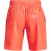 Spodenki męskie Woven Emboss Training Under Armour - pomarańczowe
