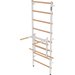 Drabinka gimnastyczna 210x80 cm z drążkiem do ćwiczeń EH-DG06 + DA31 Endorfit - biała