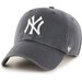 Czapka z daszkiem New York Yankees Clean Up 47 Brand - grafit