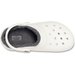 Chodaki Classic Fuzz-Lined Clog Crocs - white grey