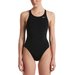 Strój kąpielowy damski HydraStrong Solid Fastback Nike Swim - czarny