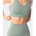 Biustonosz sportowy damski Simply Seamless Bra Carpatree - Pale Green