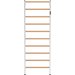 Drabinka gimnastyczna metal-drewno 225x80 cm EH-DG08 Endorfit - biała Drabinka gimnastyczna metal-drewno 225x80 cm EH-DG08 Endorfit - biała