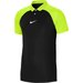 Koszulka juniorska polo Academy Nike - czarny/zielony