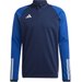 Bluza męska Tiro 23 Competition Training Top Adidas - granatowo-niebieska