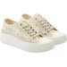 Trampki koronkowe LCW-26-44-44L Lee Cooper - beżowe