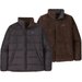 Kurtka puchowa dwustronna męska Reversible Silent Down Fleece Patagonia - Ink Black