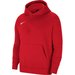 Bluza młodzieżowa Park 20 Fleece Hoodie Nike - czerwona
