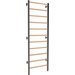 Drabinka gimnastyczna metal-drewno 245x80 cm EH-DG09 Endorfit - czarna