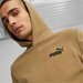 Bluza męska ESS Elevated Hoodie Puma - brązowa