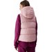 Kamizelka puchowa damska 4FWSS24TVJAF112 4F - jasny róż