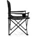 Krzesło turystyczne składane Hiker Meteor - czarne
