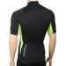 Koszulka rowerowa męska krótki rękaw SR0035 Stanteks - czarno-zielona