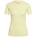 Koszulka damska Techft Training Tee Adidas - żółta