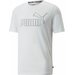 Koszulka męska Essentials Elevated Tee Puma - biała