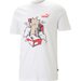 Koszulka męska Graphics Sneaker Tee Puma - biała