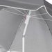 Parasol plażowy łamany Ombra 160cm Luverno - szary