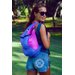 Plecak Mini Backpack 15L Ticket To The Moon - blue/orange