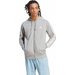 Bluza męska Essentials French Terry 3-Stripes Full-Zip Adidas - szary