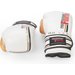 Rękawice bokserskie Carbon Professional Fighter - biało-złote