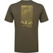 Koszulka męska Mantle Ridge Tee Rab - Army
