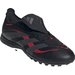 Buty piłkarskie, turfy Predator League Fold-Over Tongue Adidas - Core Black/Grey Four/Lucid Red
