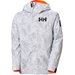 Kurtka męska z systemem lawinowym Recco Ullr D Shell Graphic Helly Hansen - Grey Fog Snow Camo Aop