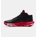 Buty koszykarskie Jet 21 Under Armour - czarne/czerwone