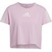 Koszulka, crop top damski Aeroready Made for Training Crop Sport Tee Adidas