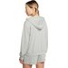 Bluza damska z kapturem Gym Vintage Hoodie Full Zip Nike - grey melange