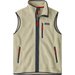 Kamizelka polarowa męska Retro Pile Fleece Patagonia - Pelican w/Smolder Blue