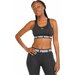 Biustonosz sportowy damski Mid Impact Feel it Puma - czarny