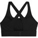 Biustonosz sportowy damski 4FWSS24USBAF130 4F - głęboka czerń
