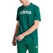 Koszulka męska Essentials Single Jersey Linear Embroidered Logo Tee Adidas - zielona