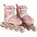 Rolki dziecięce regulowane 4w1 Xride - różowe