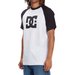 Koszulka męska Star Raglan HSS DC Shoes - white/black