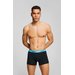 Bokserki męskie Elastic Boxer 2 pary Head - black/blue