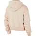 Bluza damska z kapturem Air Fleece Nike - beżowa