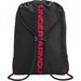 Worek na buty i odzież Ozsee Sackpack 16L Under Armour - czerowny/czarny