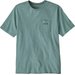 Koszulka męska Boardshort Logo Pocket Responsibili Patagonia - Blue Sage