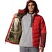 Kurtka puchowa męska Labyrinth Loop II Hooded Columbia - Sail Red, Spice
