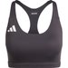 Biustonosz sportowy damski Adizero Essentials Run Medium Support Adidas - czarny