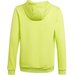 Bluza juniorska Entrada 22 Hoody Adidas - limonkowa