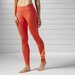 Legginsy damskie Workout Ready Graphic Reebok - pomarańczowe
