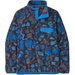 Bluza polarowa damska Lightweight Synchilla Snap-T Fleece Patagonia - Across Oceans: Pitch Blue