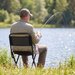 Krzesło wędkarskie składane Easy Catch Outtec - Czarny
