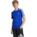 Koszulka juniorska Train Essentials Aeroready 3-Stripes Regular-Fit Adidas - Lucid Blue/White
