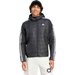 Kurtka hybrydowa męska Essentials 3-Stripes Insulated Hooded Adidas - czarna