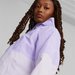 Kurtka damska Power Hooded 1/2 Zip Windbreaker Puma - fioletowa