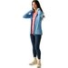 Bluza damska Kadley Midlayer Regatta - washed denim